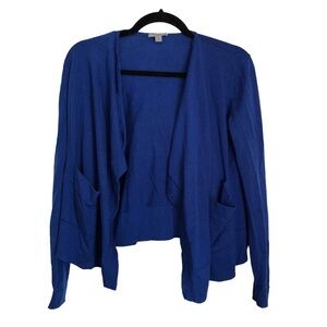COS Wool Blue Cardigan